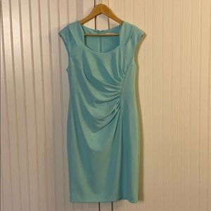 Calvin Klein elegant light blue sheath dress
